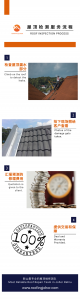 Roofing Johor Roof Inspection and Roof leak repair process in Johor bahru infographic