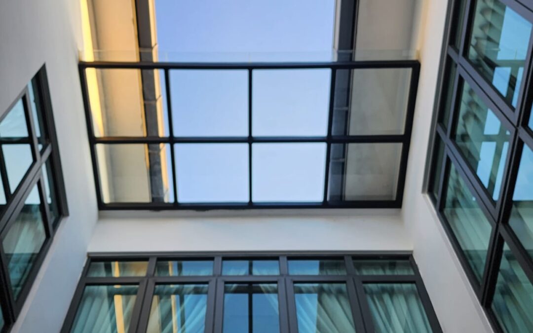 glass awning atNusajaya