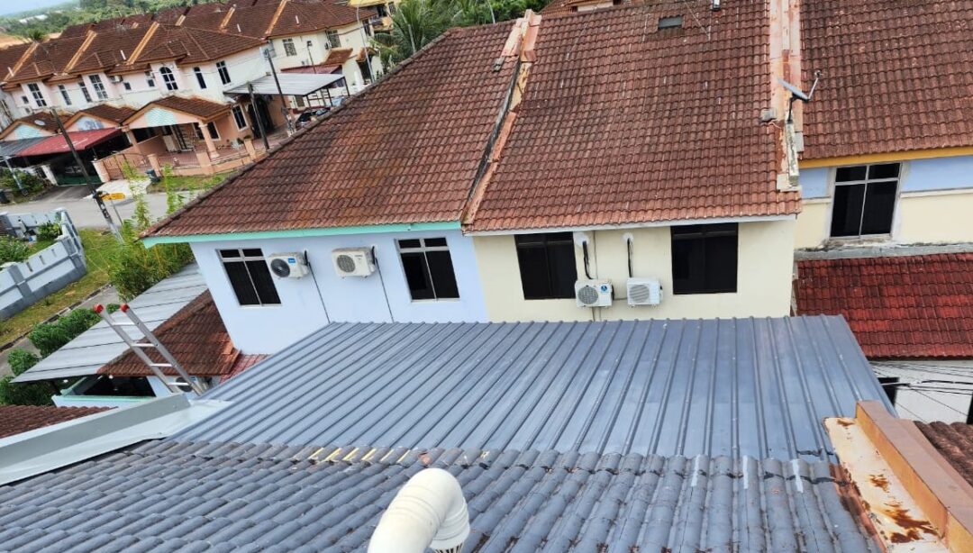 roof extension at Taman Kempas