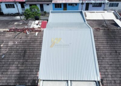 Metal Roof Installation at Taman Sentosa
